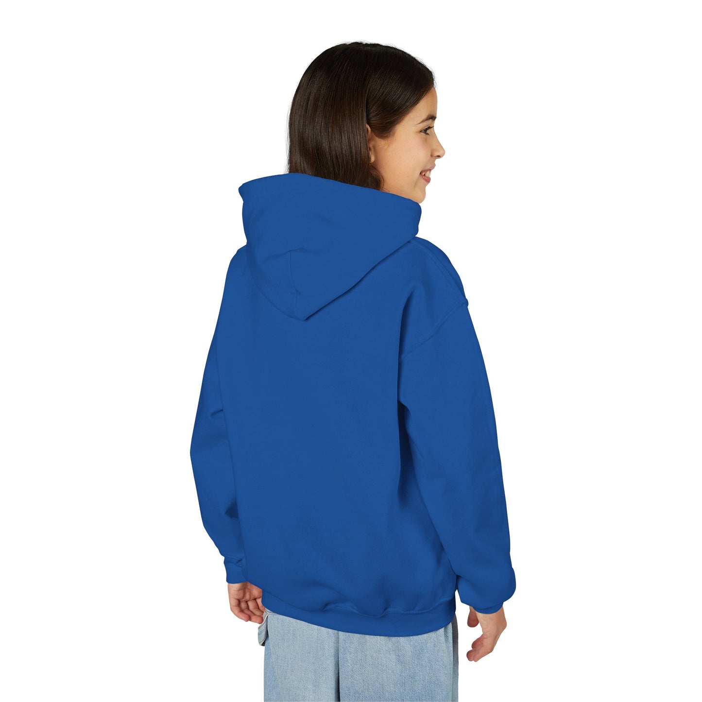 Youth Hoodie — Elegant 'GB' Script Logo Pullover