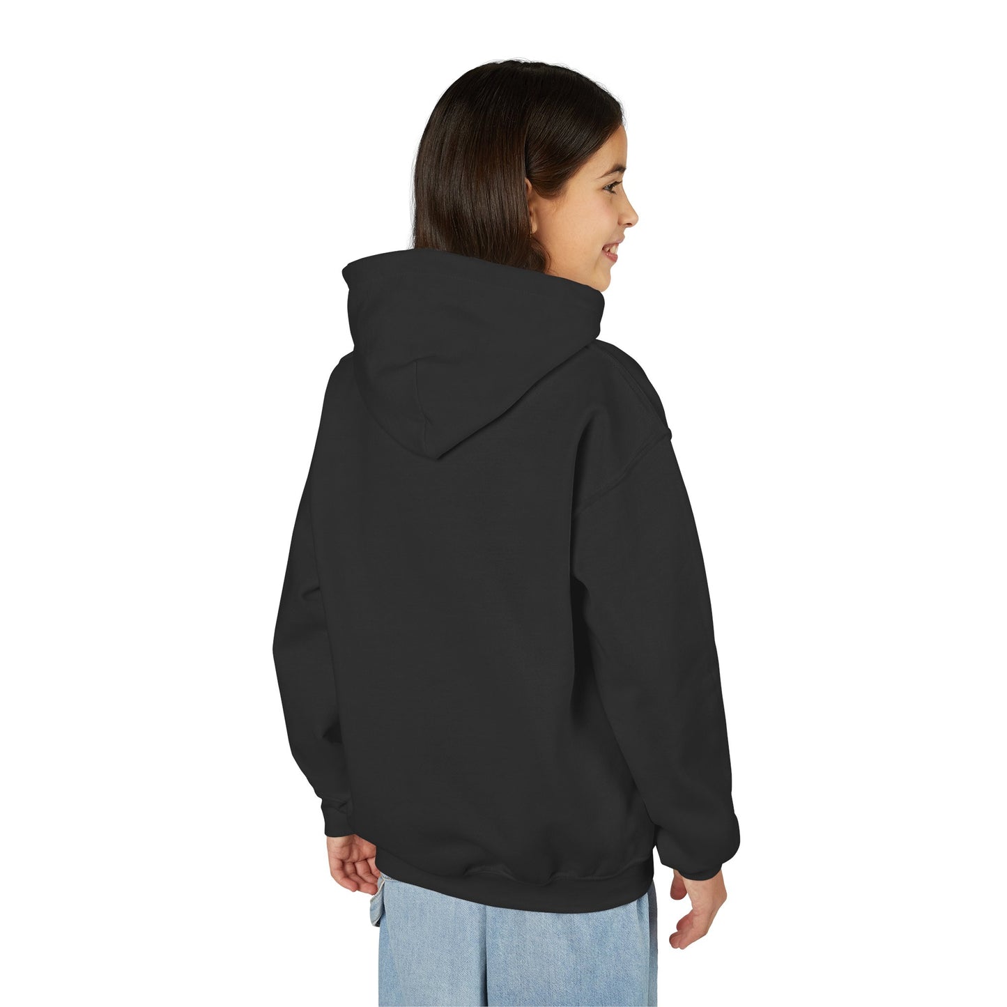Youth Hoodie — Elegant 'GB' Script Logo Pullover