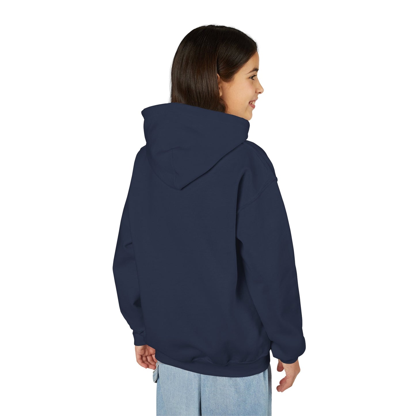 Youth Hoodie — Elegant 'GB' Script Logo Pullover