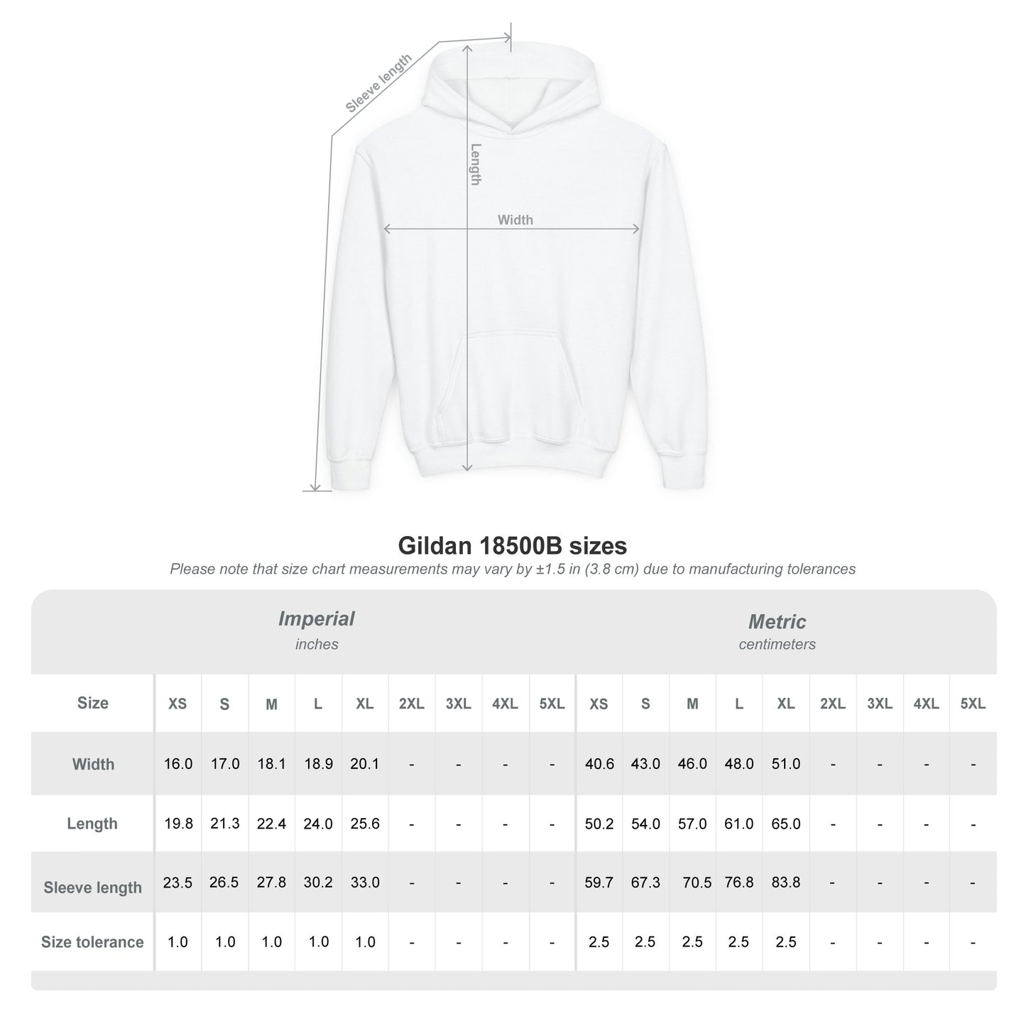 Youth Hoodie — Elegant 'GB' Script Logo Pullover