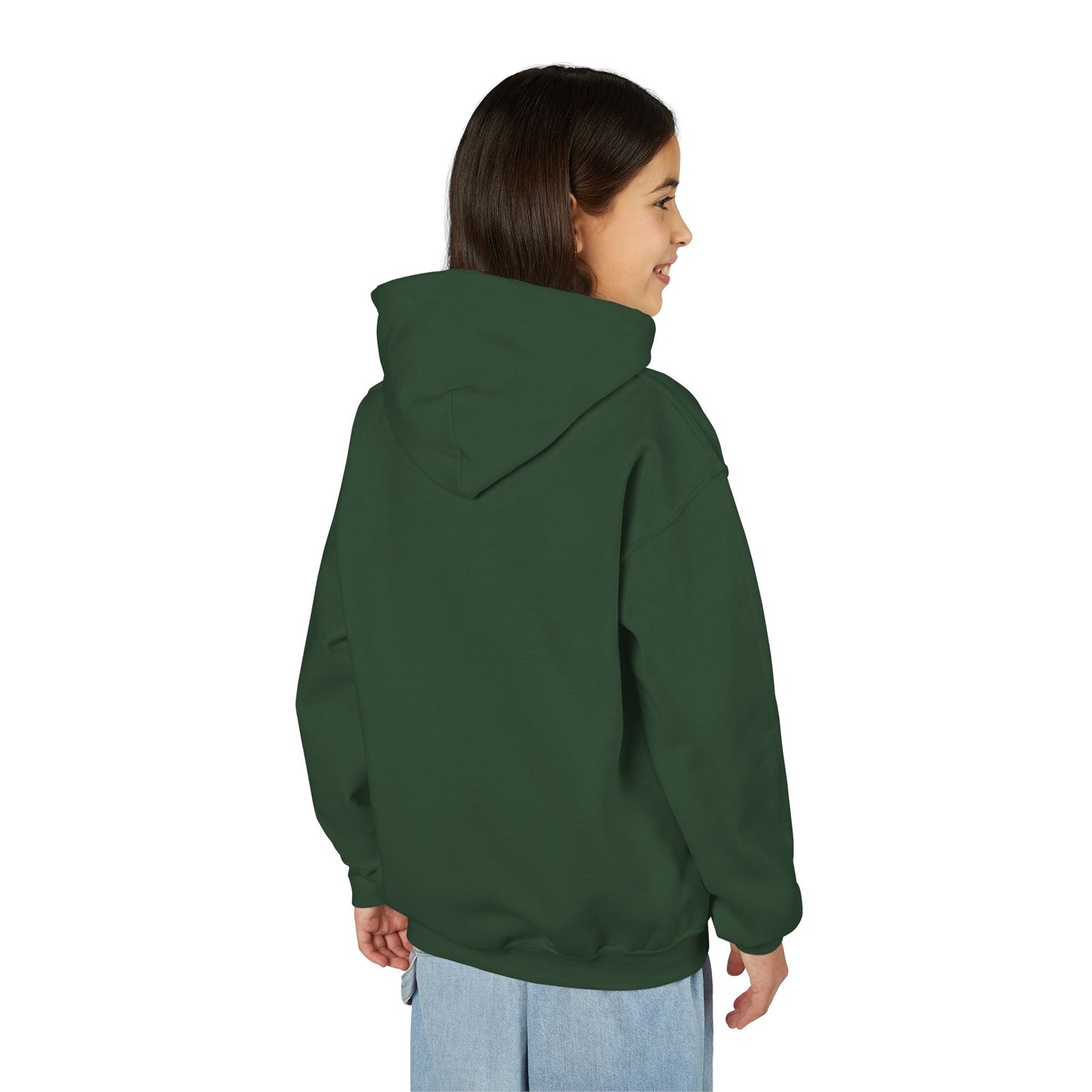 Youth Hoodie — Elegant 'GB' Script Logo Pullover
