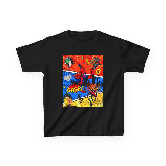 Kids Comic Tee — Colorful Pop Art "Gasp!" Graphic T-Shirt